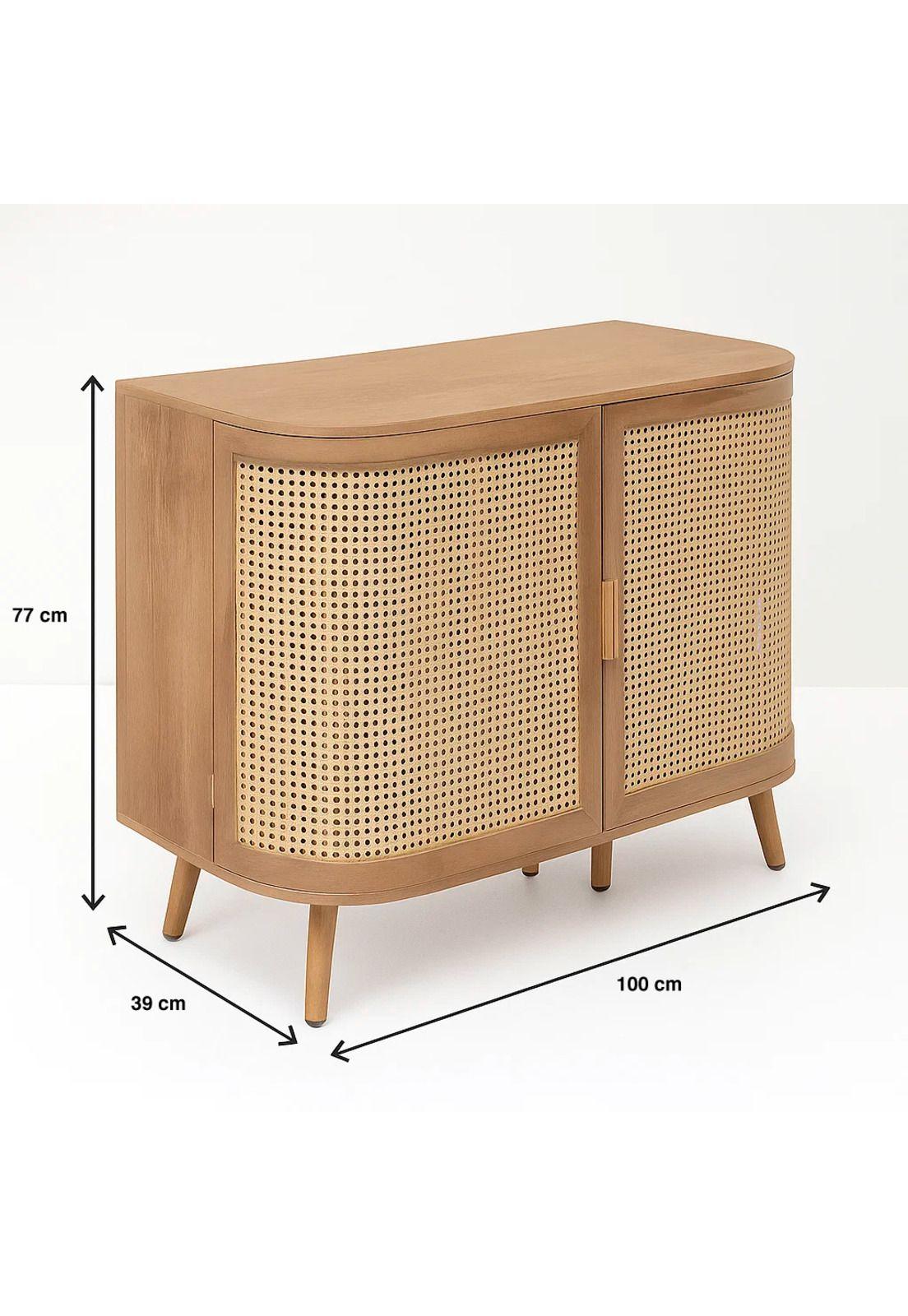 Cómoda Siena Rattan - Natural-3