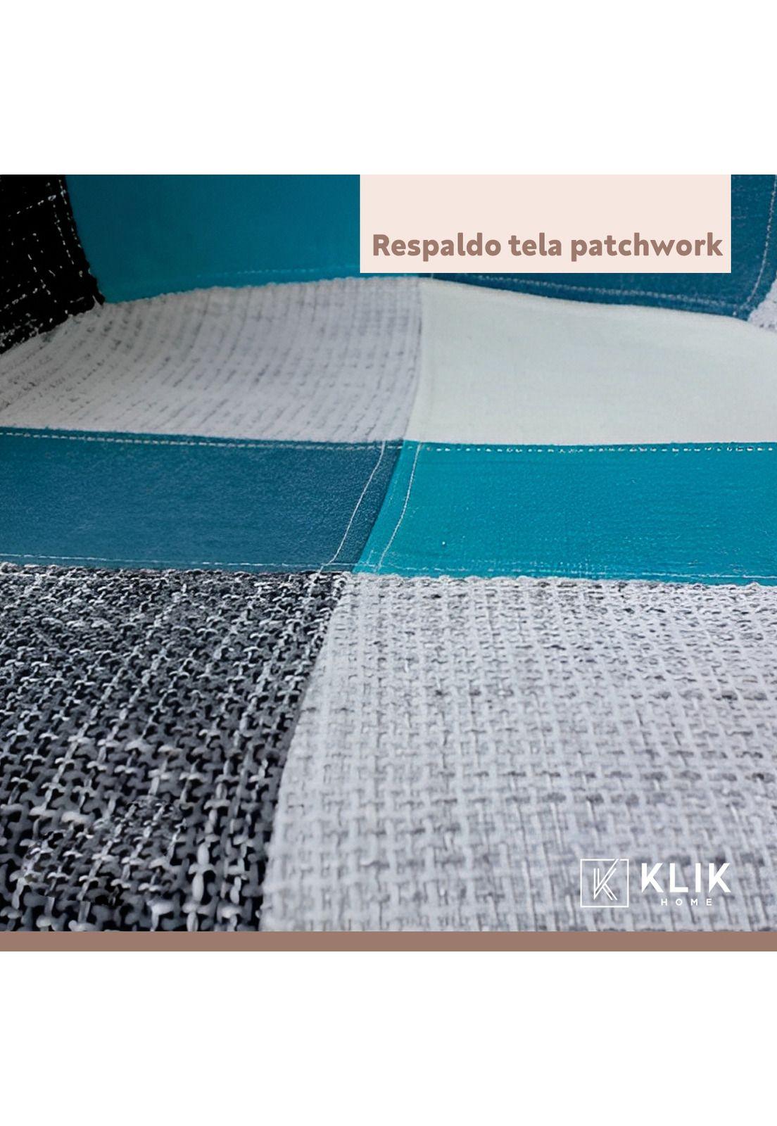 Pack de 2 Butacas Eames Patchwork Celeste-4