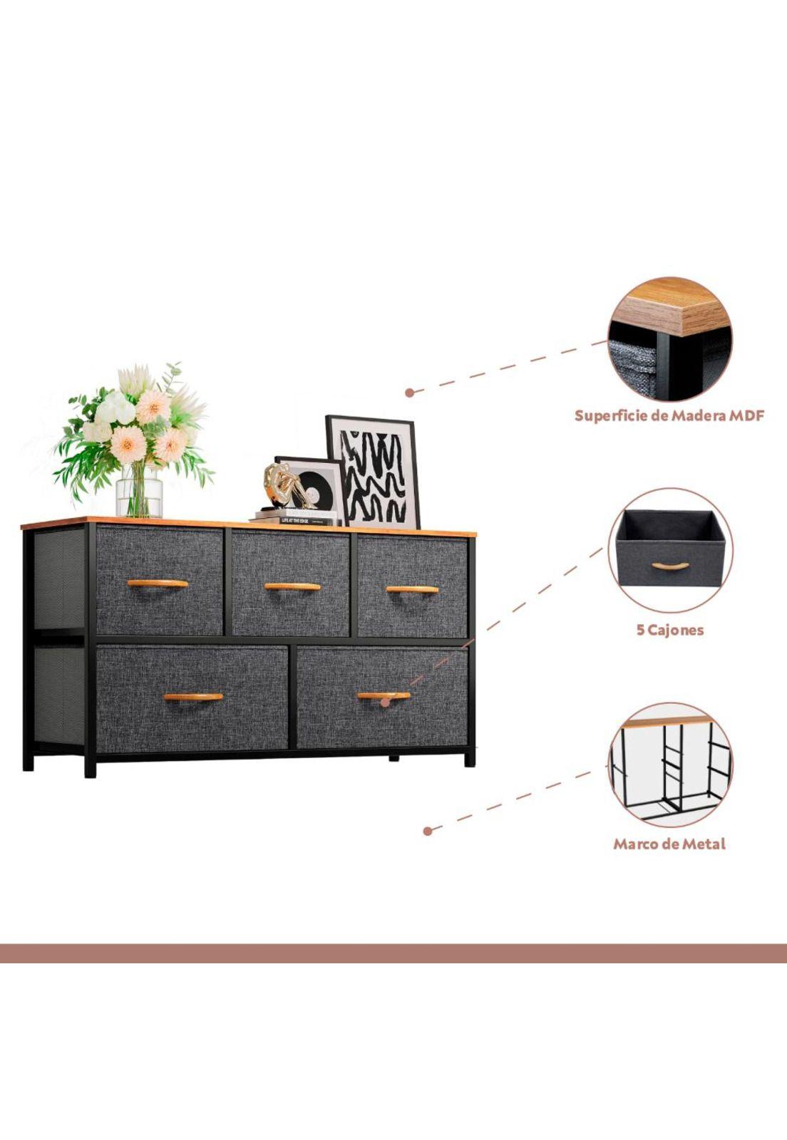 Cómoda con Cajones de género Ultra Liviana Wood-2