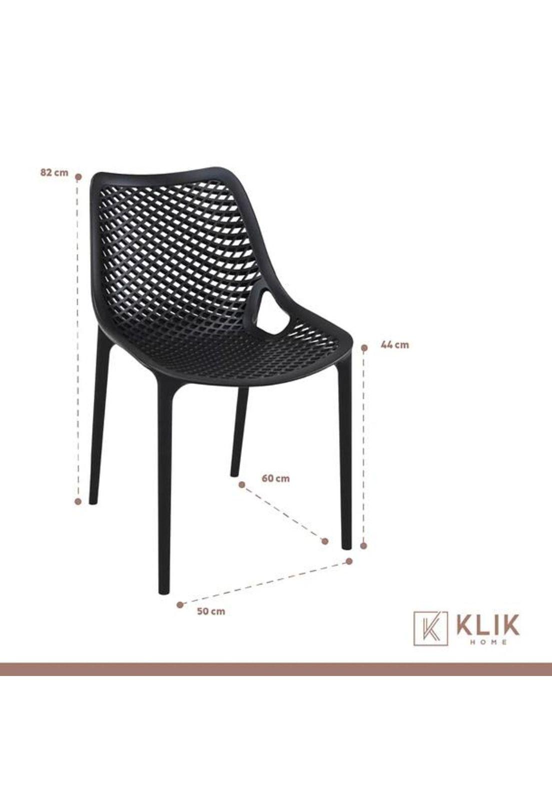 Comedor Mesa Eames redonda 80cm negra + 4 Sillas Berlin - Negras-5