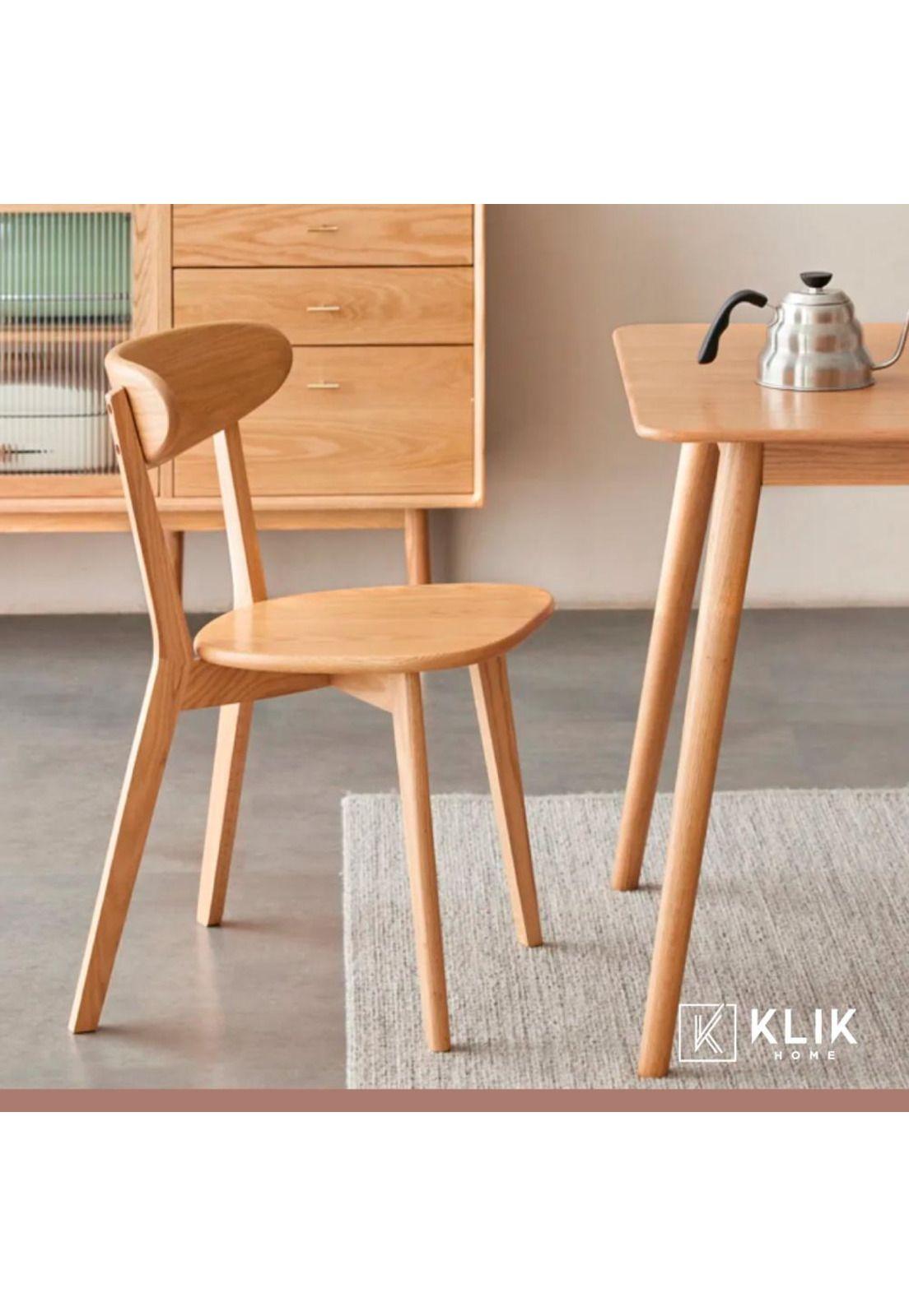Silla Fresno de Madera - Natural-7