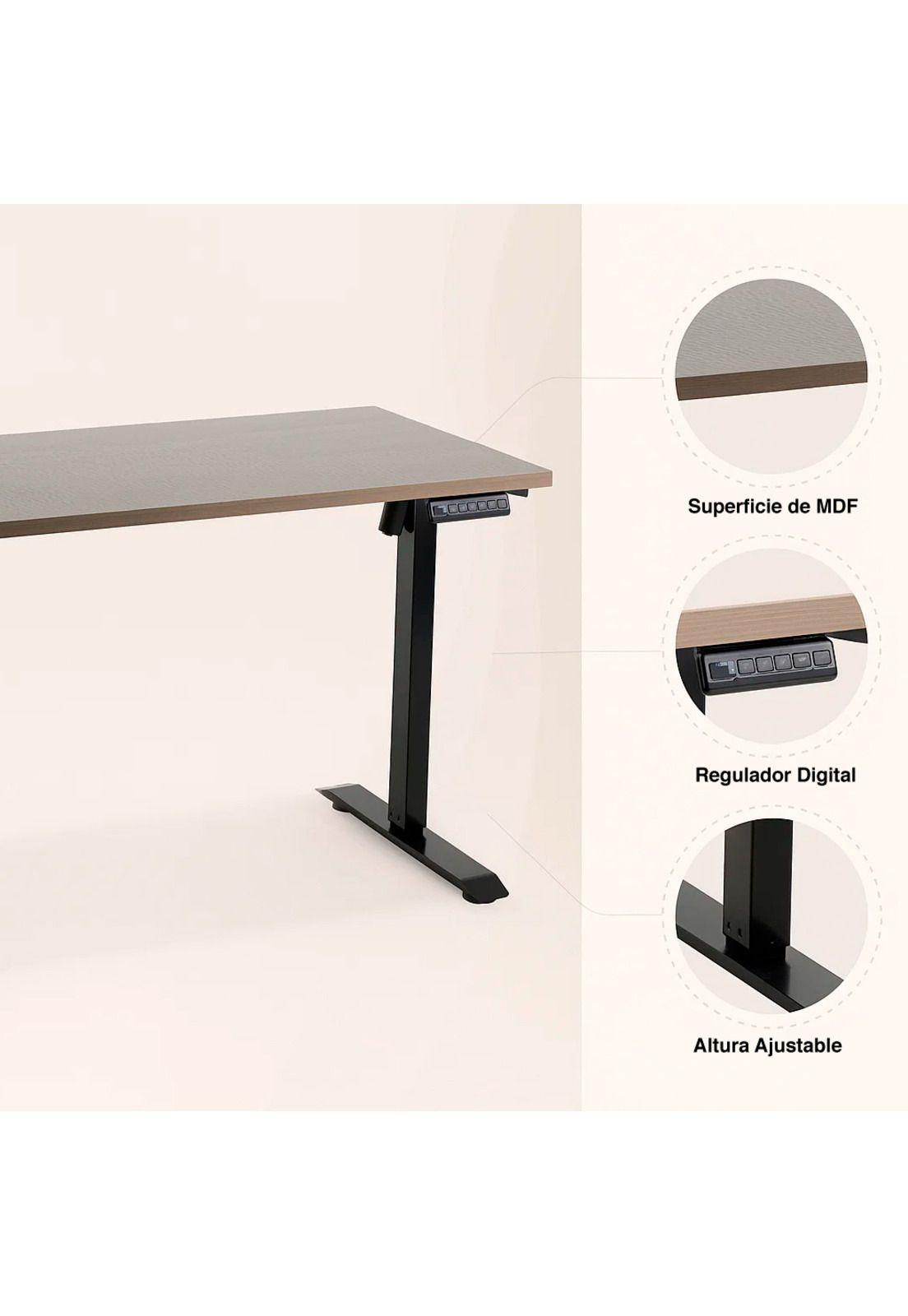 Escritorio Elevable Eléctrico - Altura Ajustable y Diseño Ergonómico-4