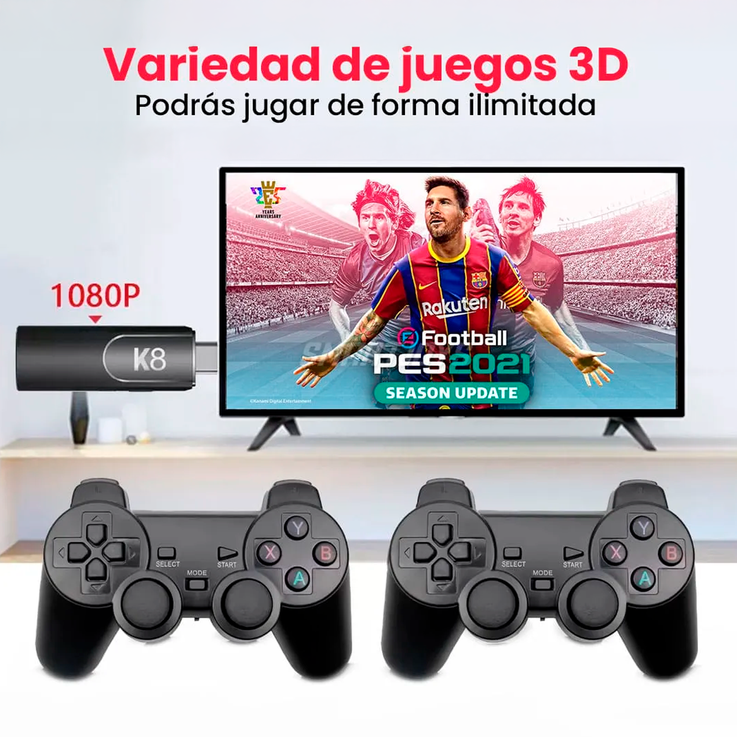 Consola retro K8 para TV-1