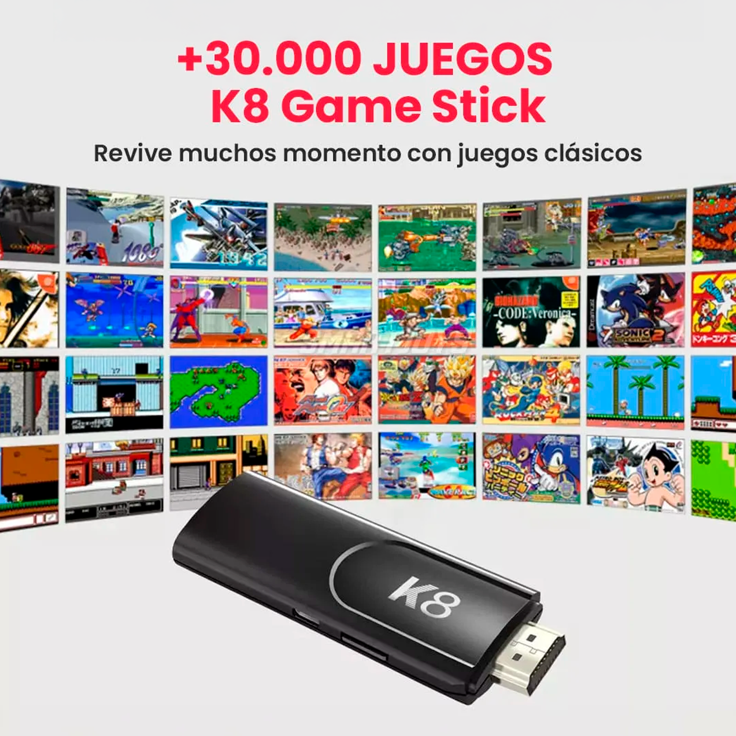 Consola retro K8 para TV-2