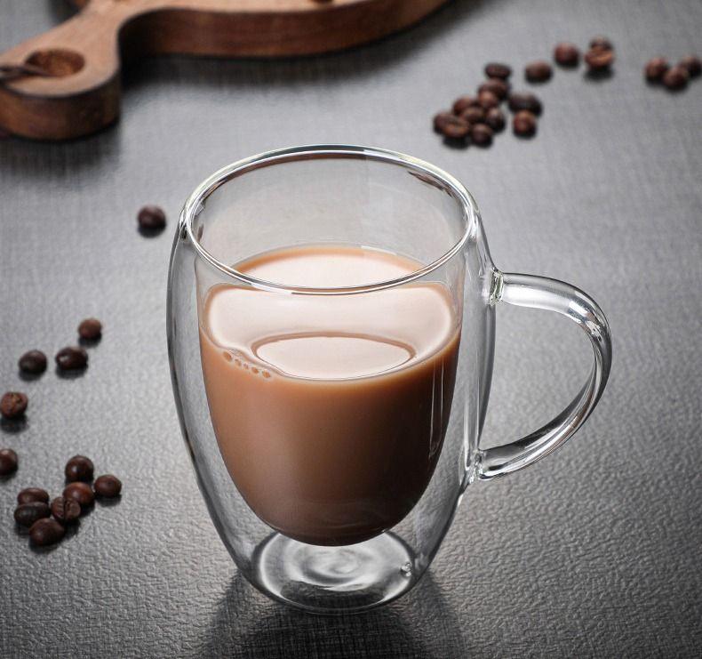 Taza Café Leche Te Doble Pared 350ml Frio Caliente - Norplat-2