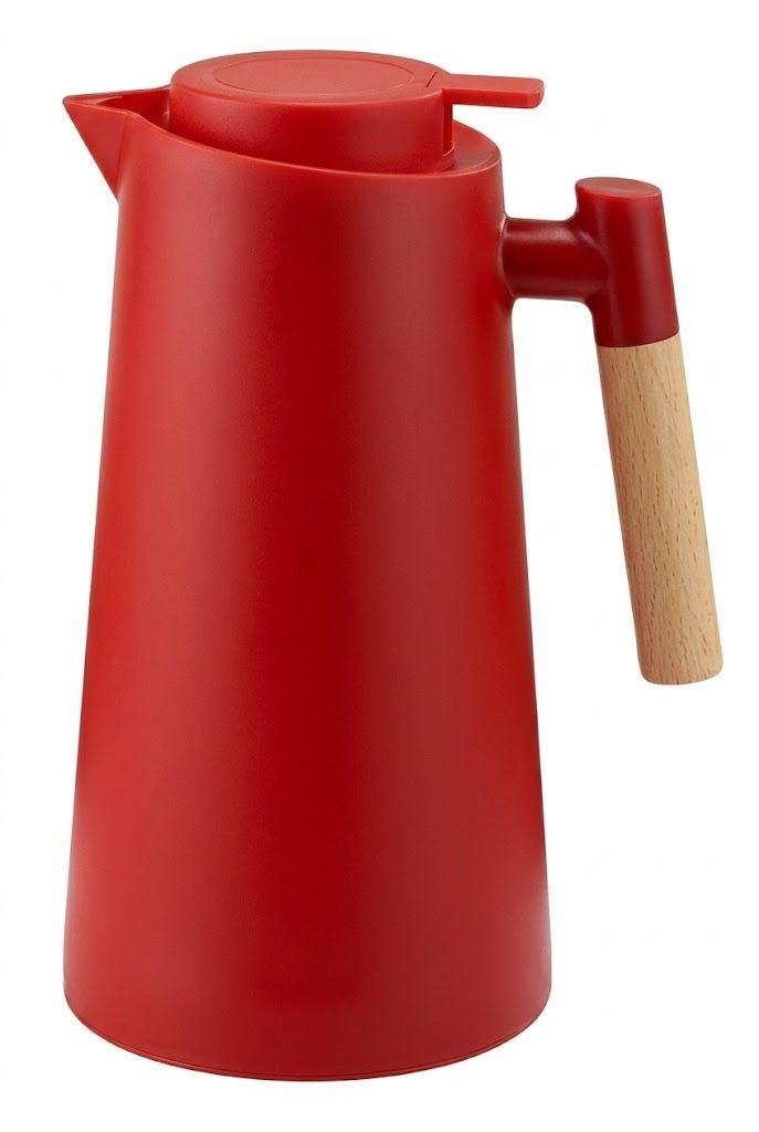 Jarra Termica Norplat 1 Litro Vidrio Aislante Calor Frio-0