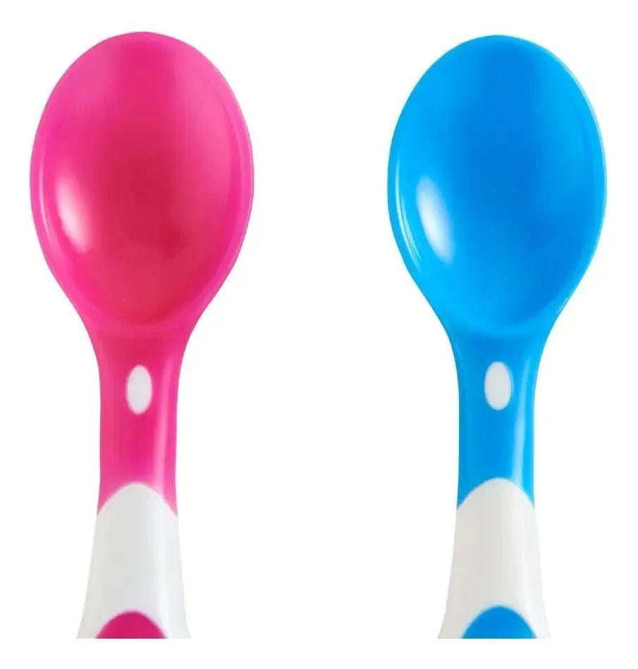 Pack 6 Cucharas Punta Blanda Para Bebes Bpa Free - Norplat-1