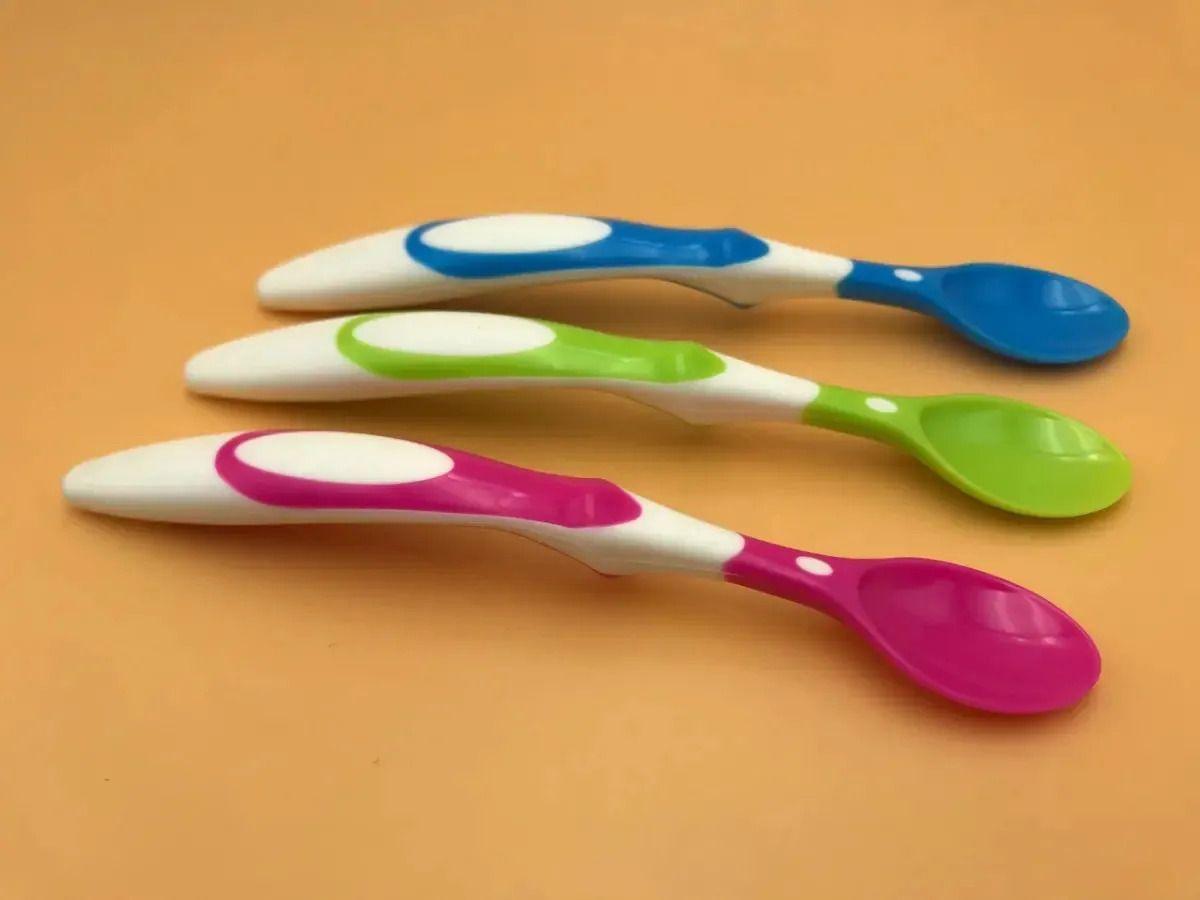 Pack 6 Cucharas Punta Blanda Para Bebes Bpa Free - Norplat-5