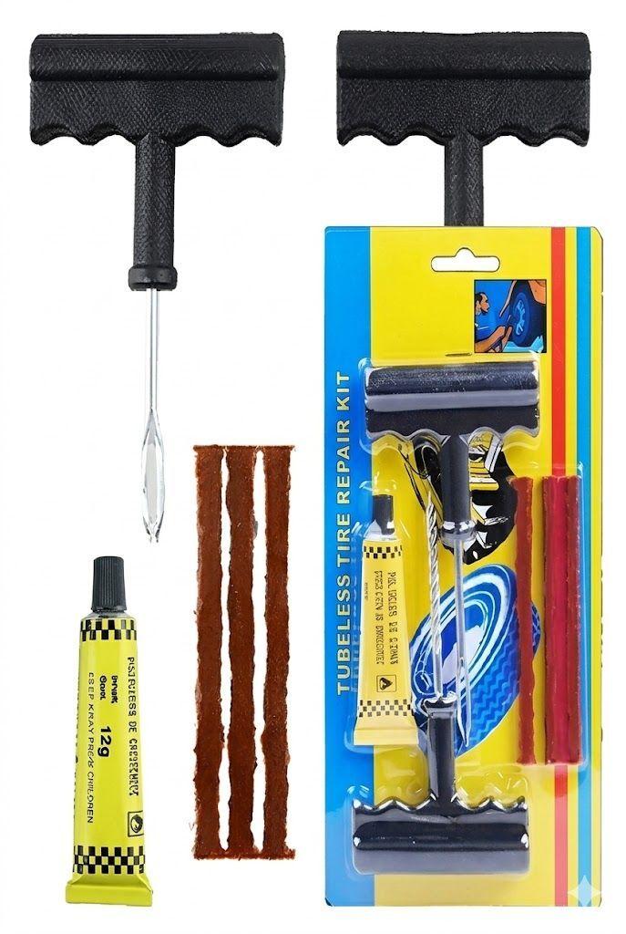 Kit De Parches Tubeless Para Reparación Neumáticos - Norplat-0