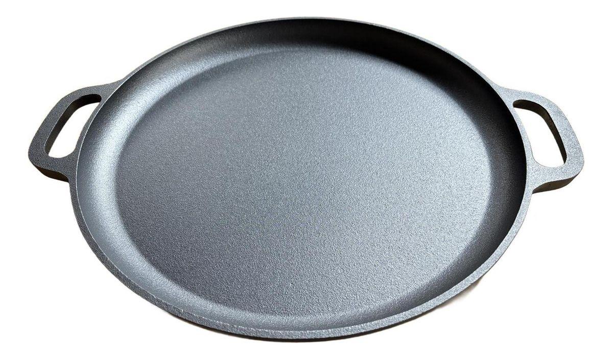 Molde Pizza 34cm Pizzera Argentina Hierro Fundido - Norplat-3