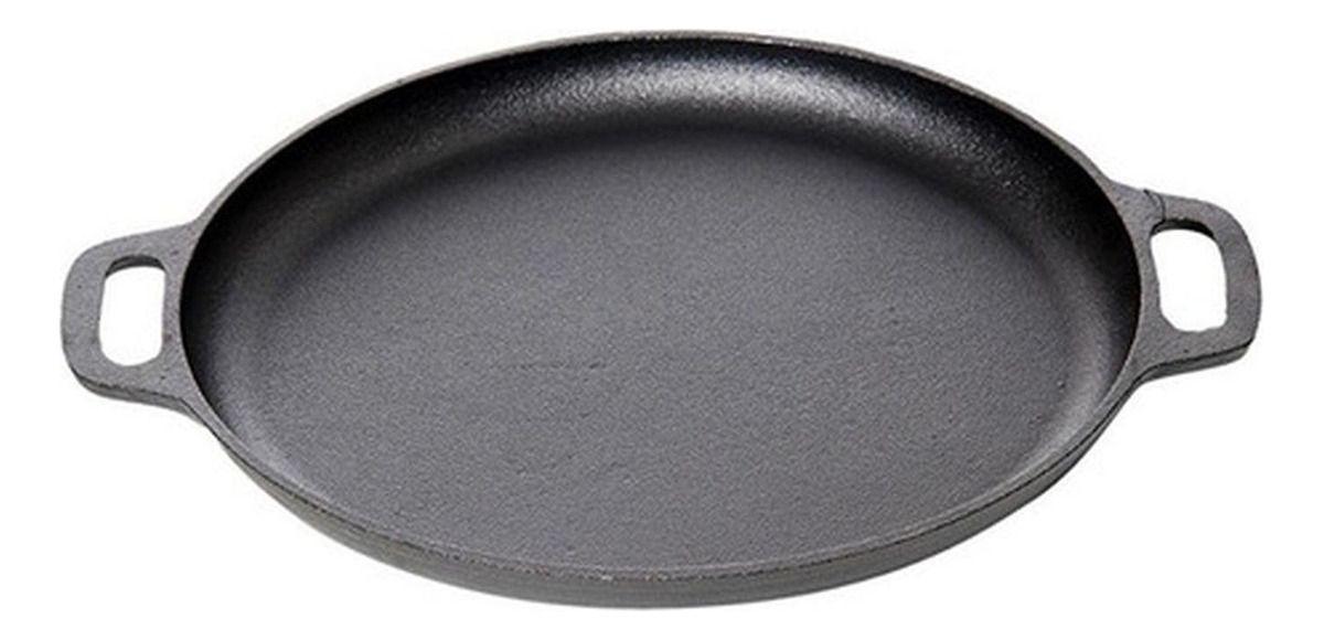 Molde Pizza 34cm Pizzera Argentina Hierro Fundido - Norplat-8