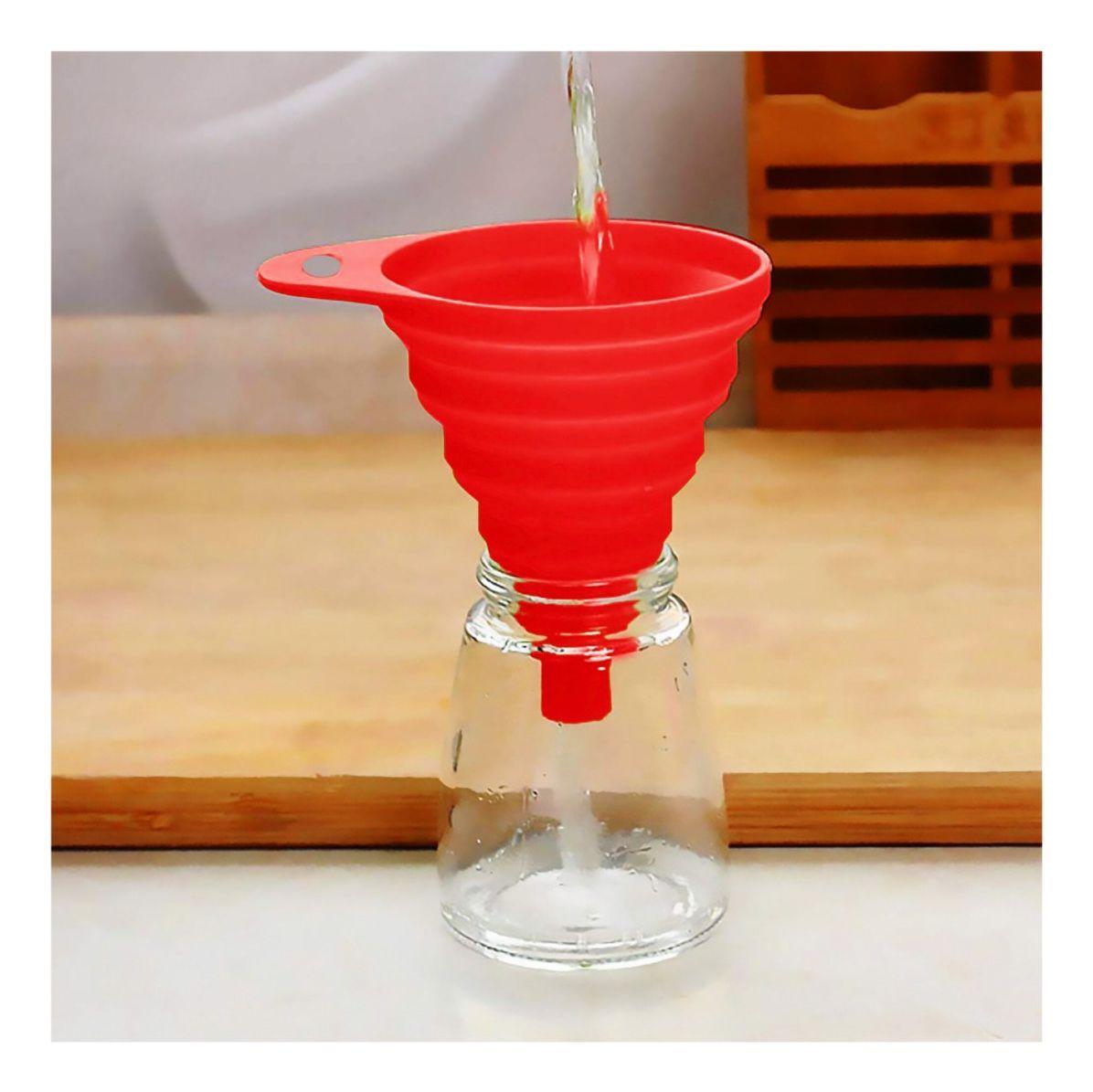 Embudo De Silicona Para Llenar Botellas - Norplat-1