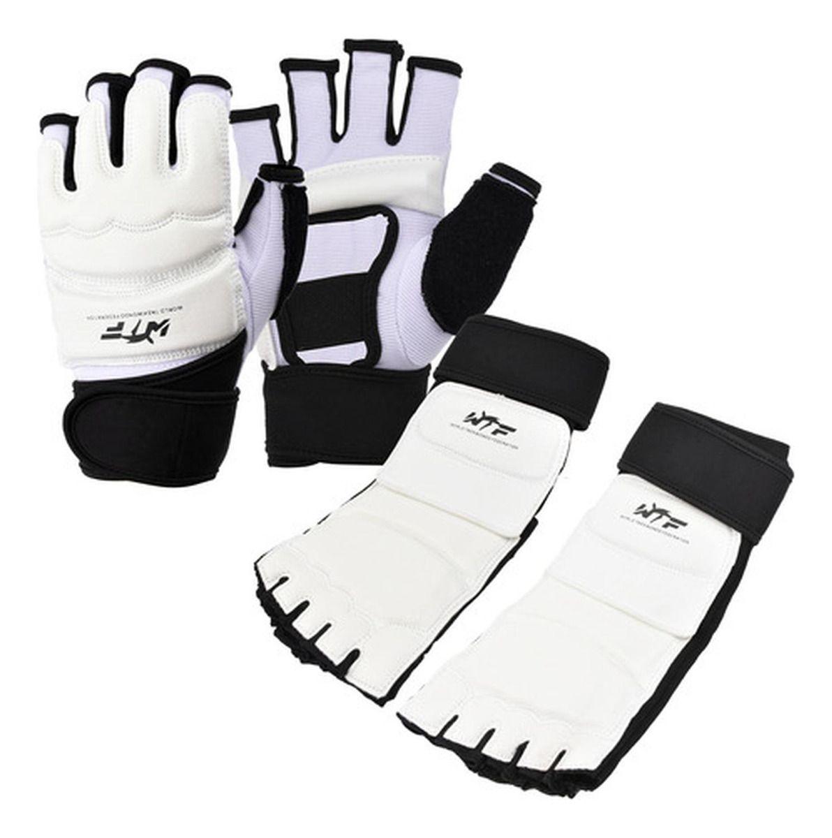 Guantes Y Empeineras De Entrenamiento De Taekwondo - Norplat-0
