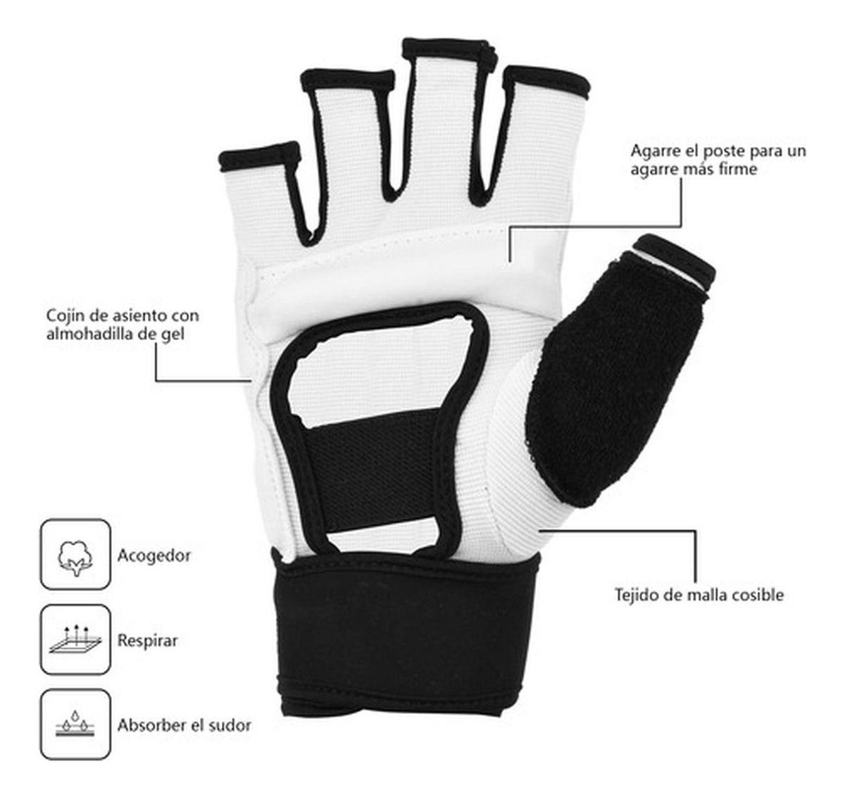 Guantes Y Empeineras De Entrenamiento De Taekwondo - Norplat-4