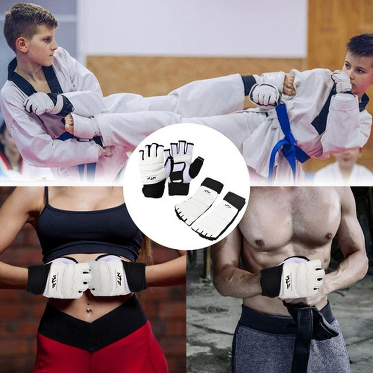 Guantes Y Empeineras De Entrenamiento De Taekwondo - Norplat-7