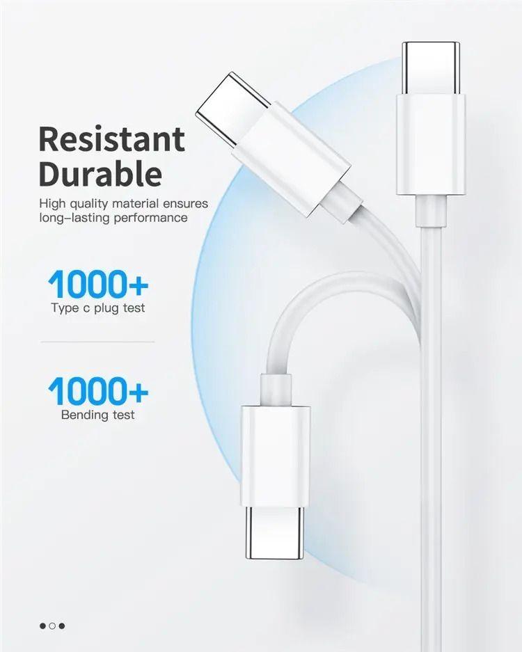 Cable Tipo C A C - Usb C Usbc - Carga Rápida 60w - Norplat-3