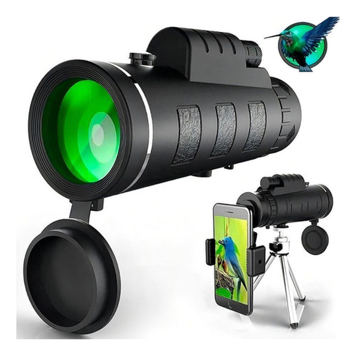 Telescopio Monocular Hd 40x60 Tripode Y Adaptador - Norplat-6