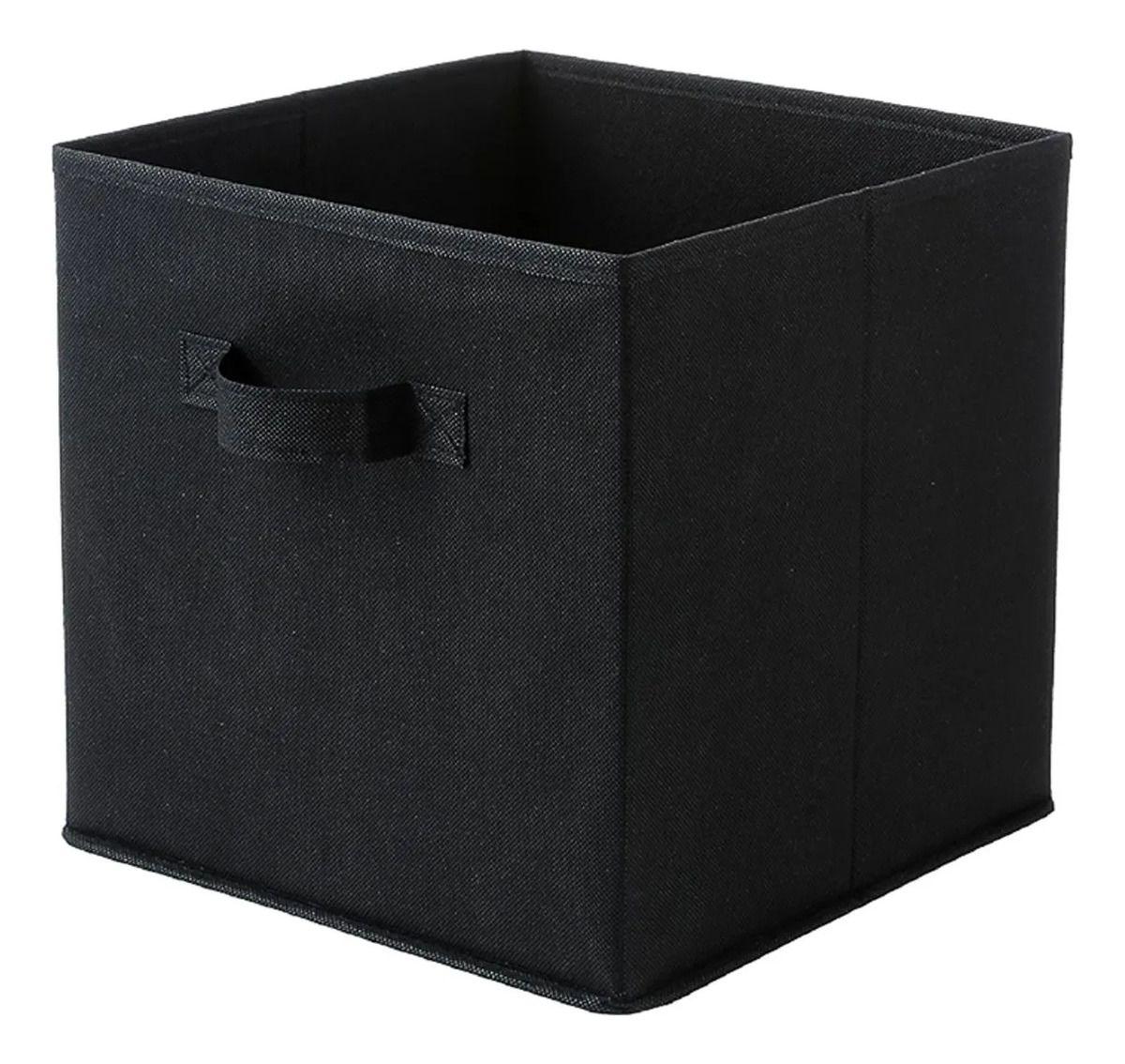 Kit 6 Cajas Organizadoras Cubo Plegables Closet Ropa Norplat-0