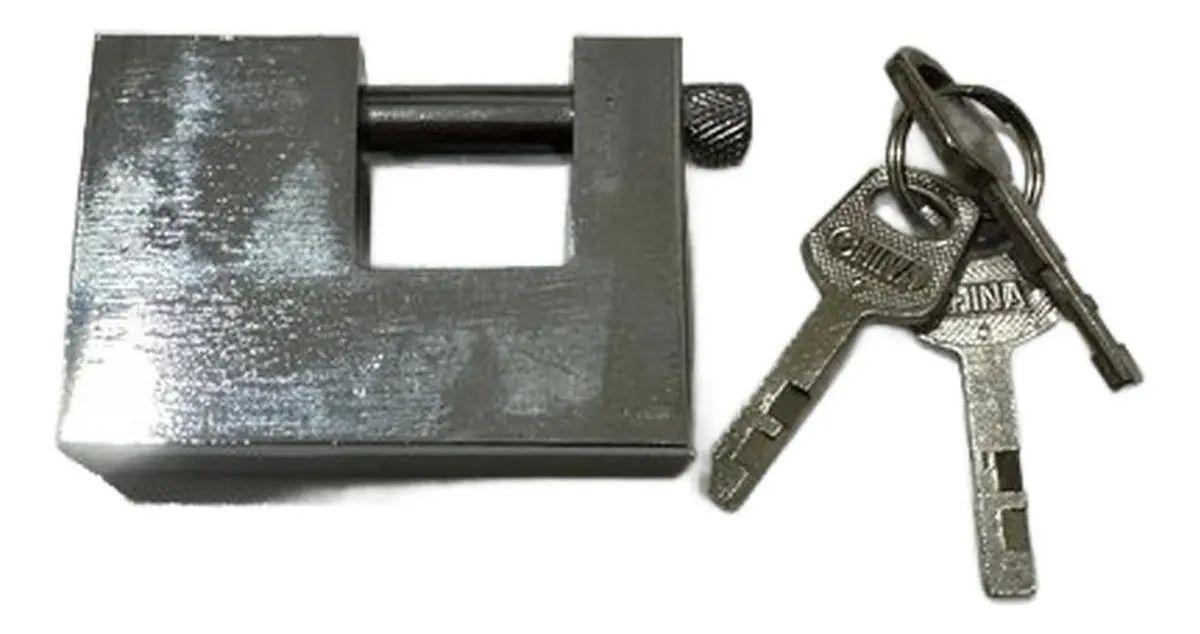 Set 2 Candados 70mm Anti Robo Anti Napoleón 3 Llaves Norplat-2