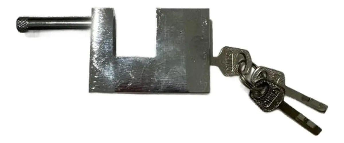 Set 2 Candados 70mm Anti Robo Anti Napoleón 3 Llaves Norplat-3