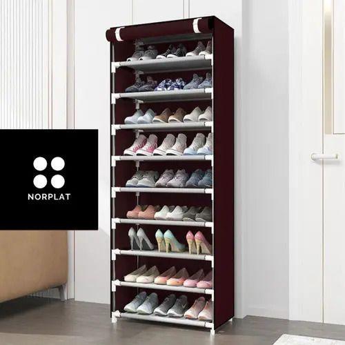 Organizador Zapatos Lona Zapatero Armable 30 Pares 9 Pisos - Norplat-1