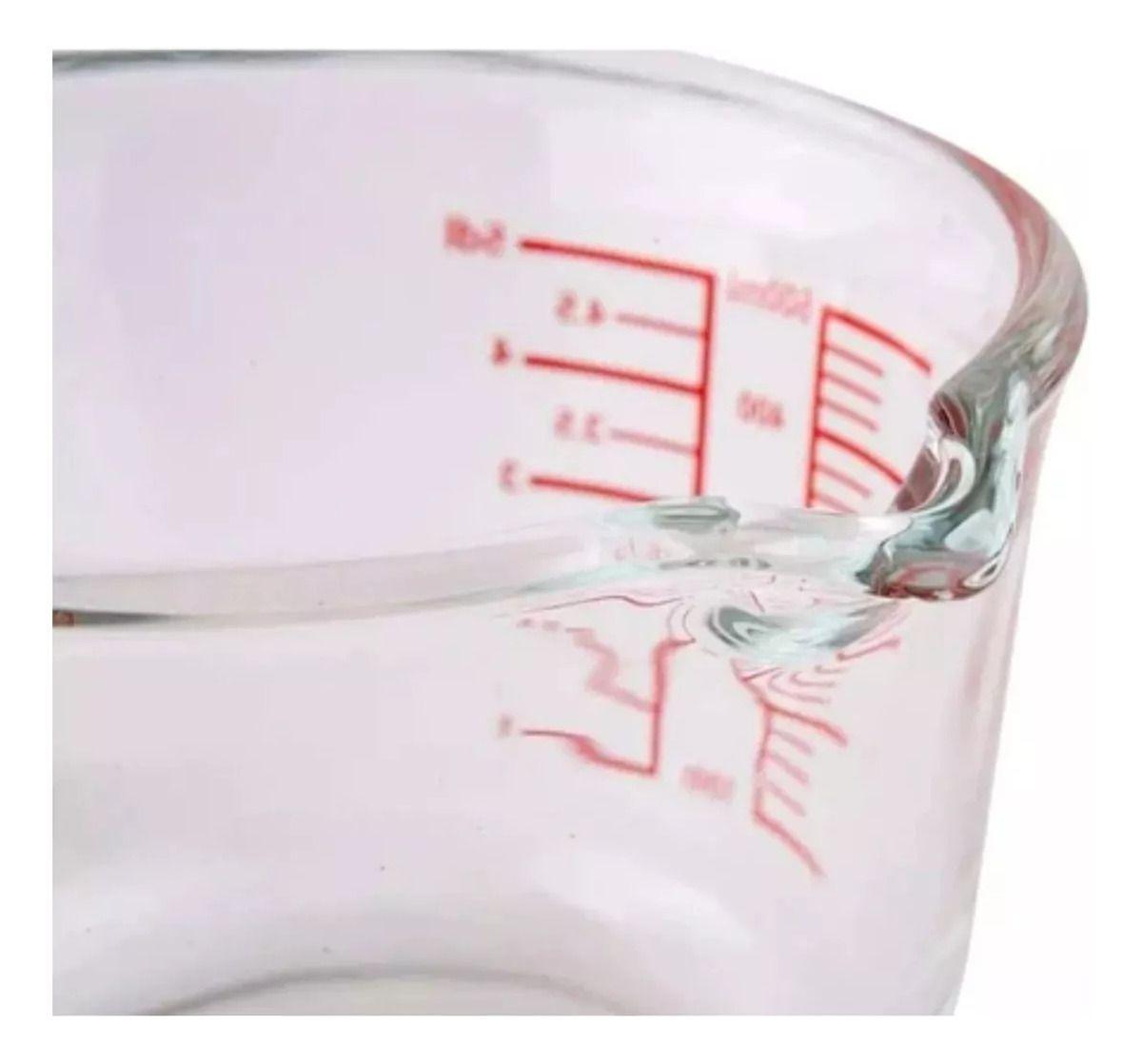 Norplat Jarra Medidora 1 Litro Vidrio Templado Transparente-2