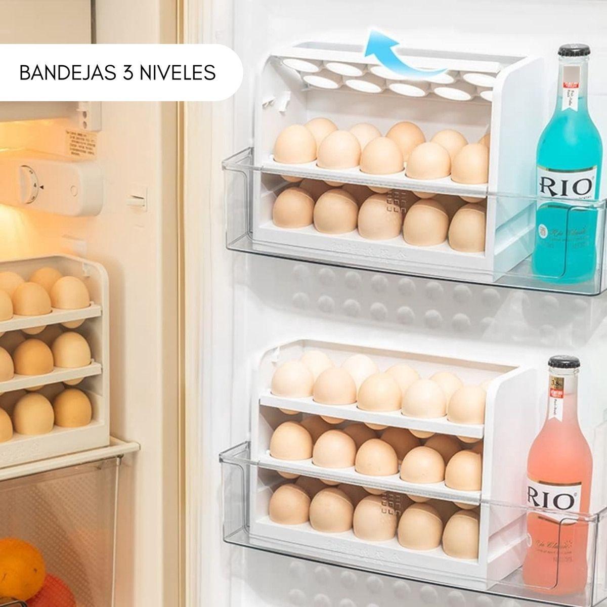 Organizador De 30 Huevos Caja Huevera Refrigerador - Norplat-4