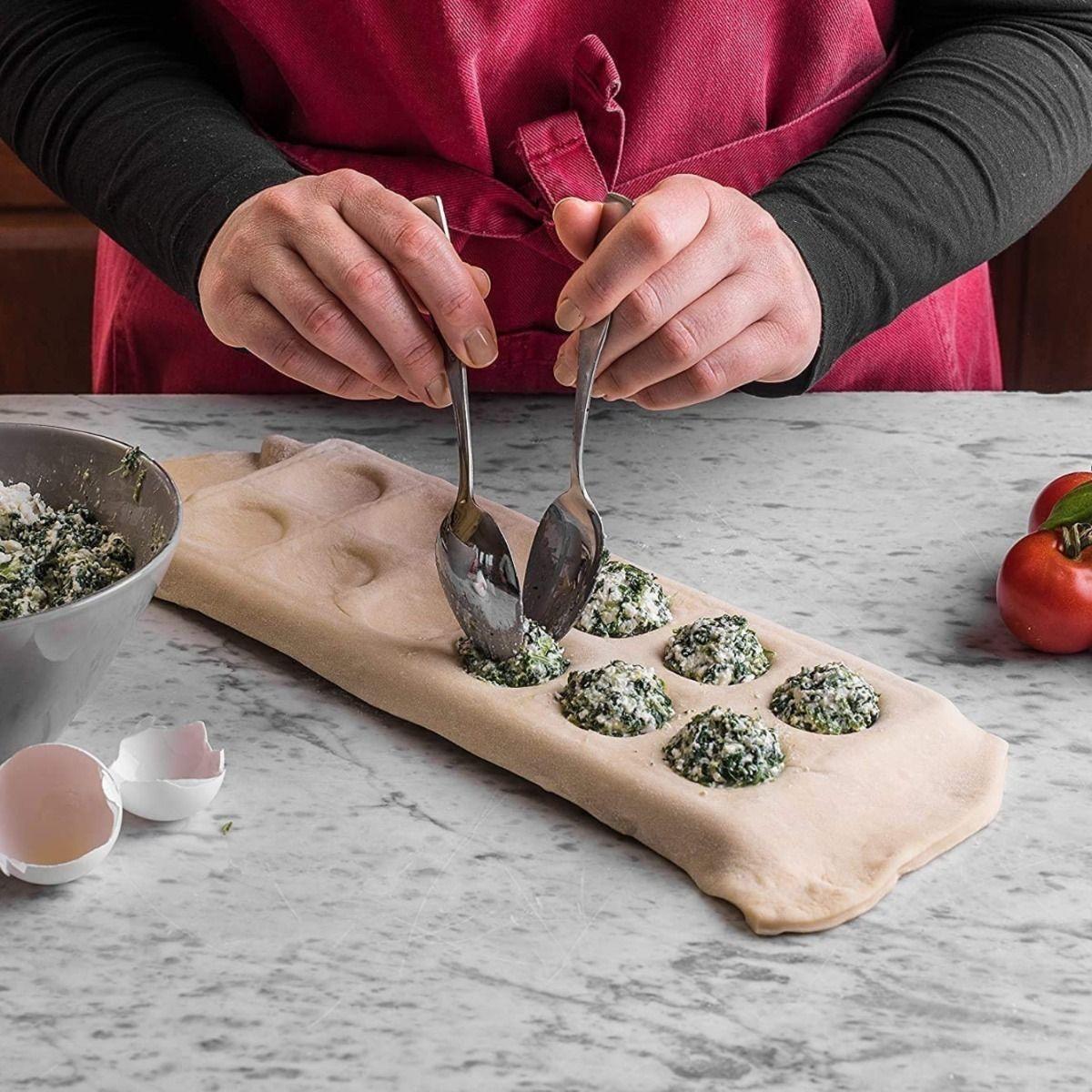 Molde Para 10 Ravioli Ravioles 58x38x51 Muy Fácil - Norplat-4