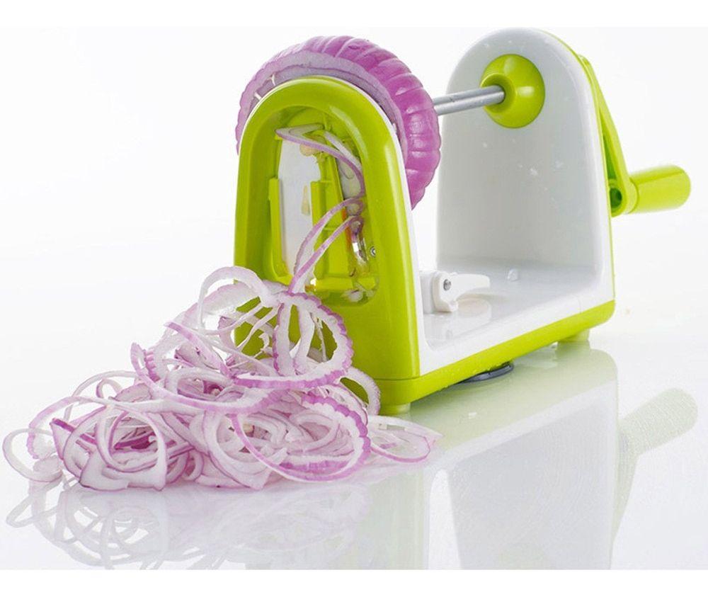 Cortador De Verduras En Espiral - 4 Cortes Distintos - Norplat-1