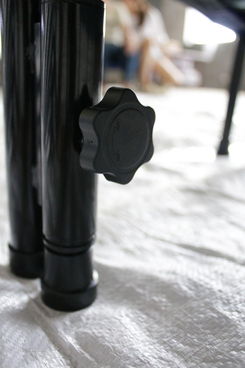 Trampolín Fitness Norplat Plegable 100cm 1m Cama Elastica Negro-4