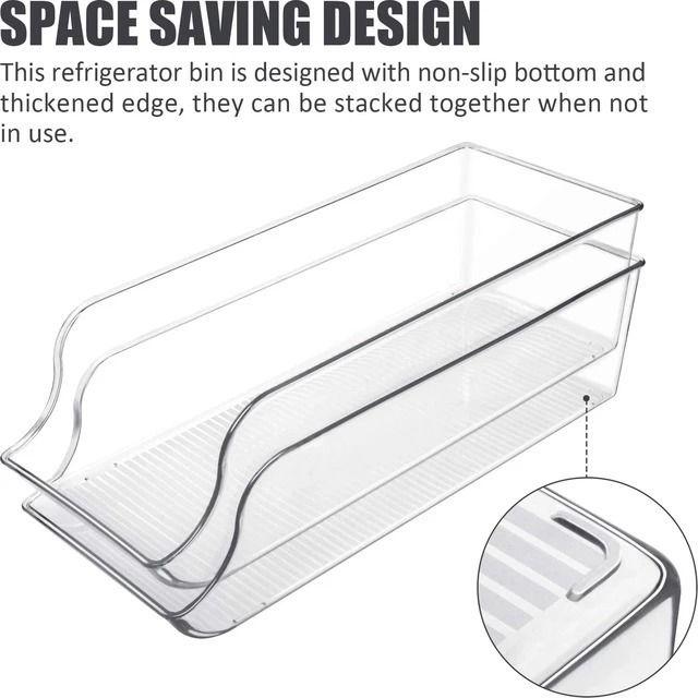 Organizador De Refrigerador Latas 13x10x34 Cm - Norplat-6