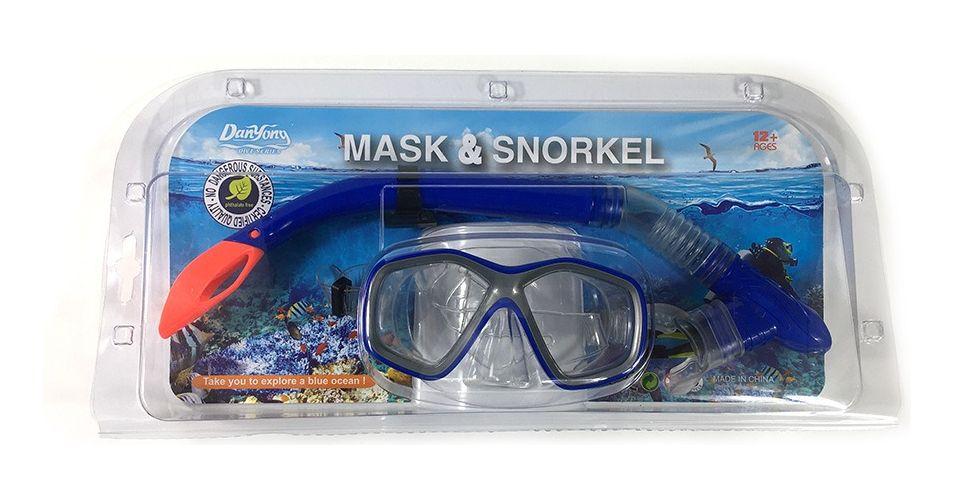 Set Máscara Buceo + Snorkel Junior Antiparra - Norplat-3