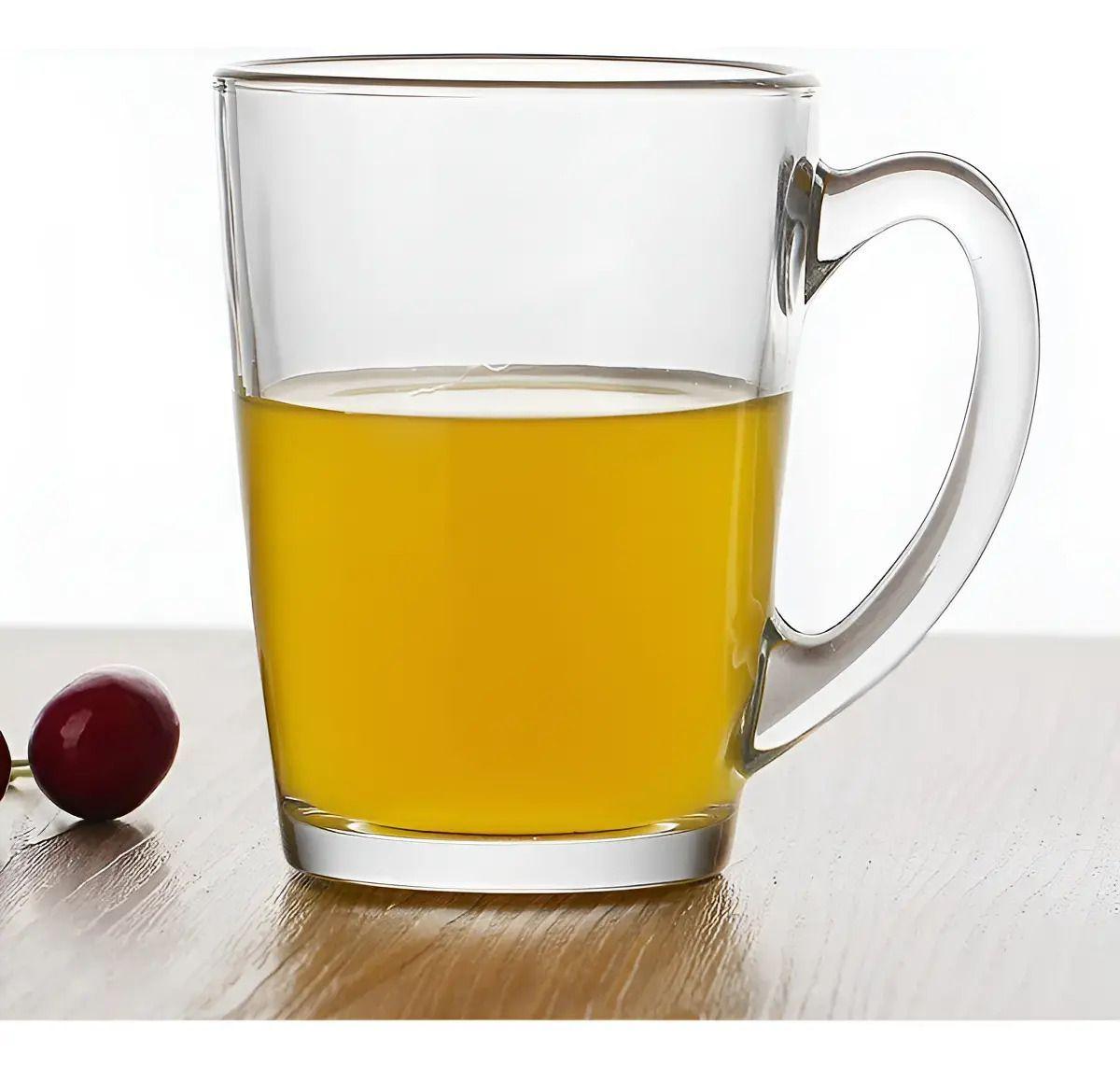 Set 6 Tazas Para Café Con Leche Té Capuccino Vidrio 250ml - Norplat-6
