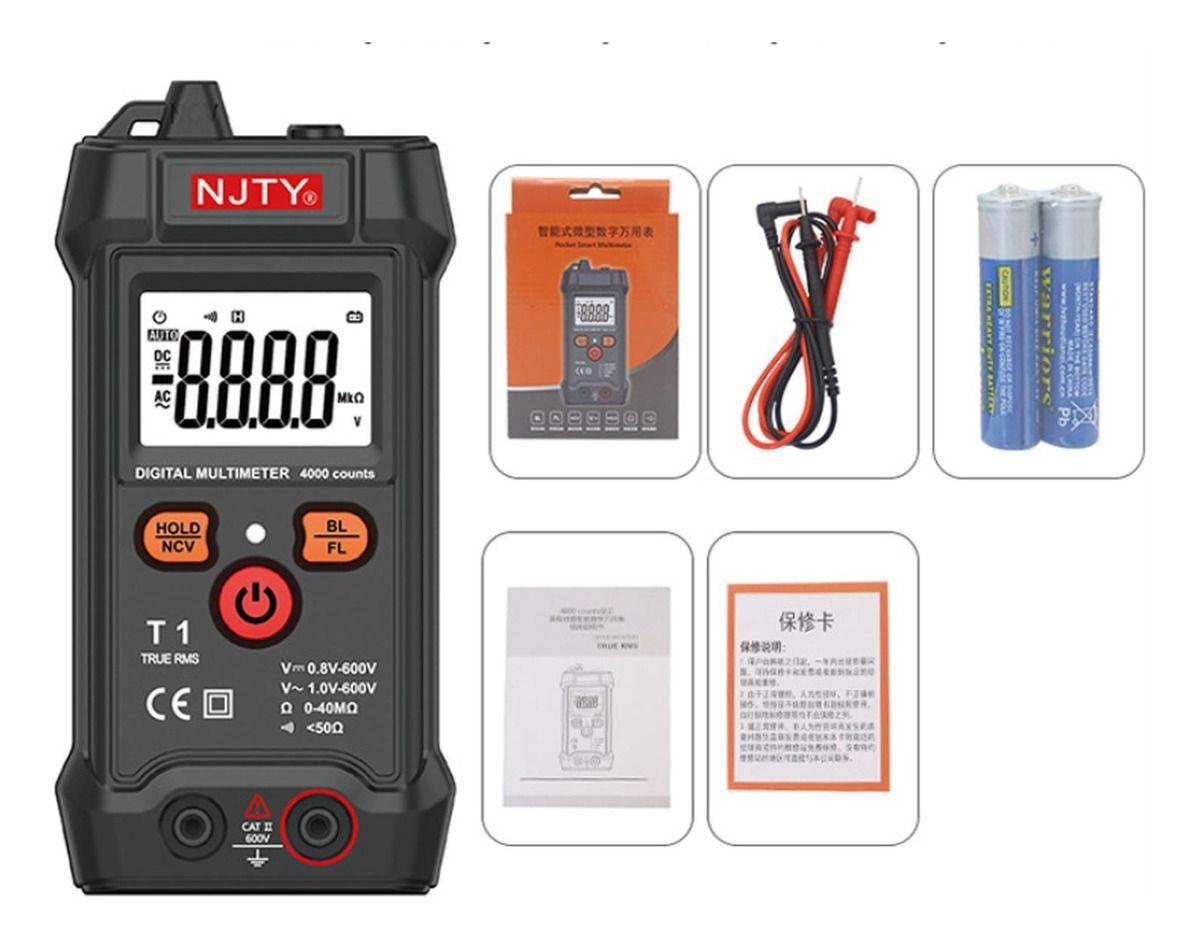 Tester Multimetro Digital Amperaje Voltaje Ohms 600v Norplat-4