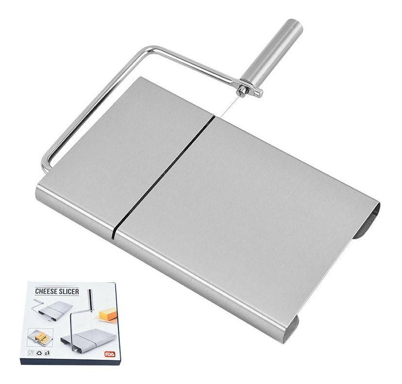 Tabla Cortador De Queso Multifuncional Acero Mantequilla - Norplat-6