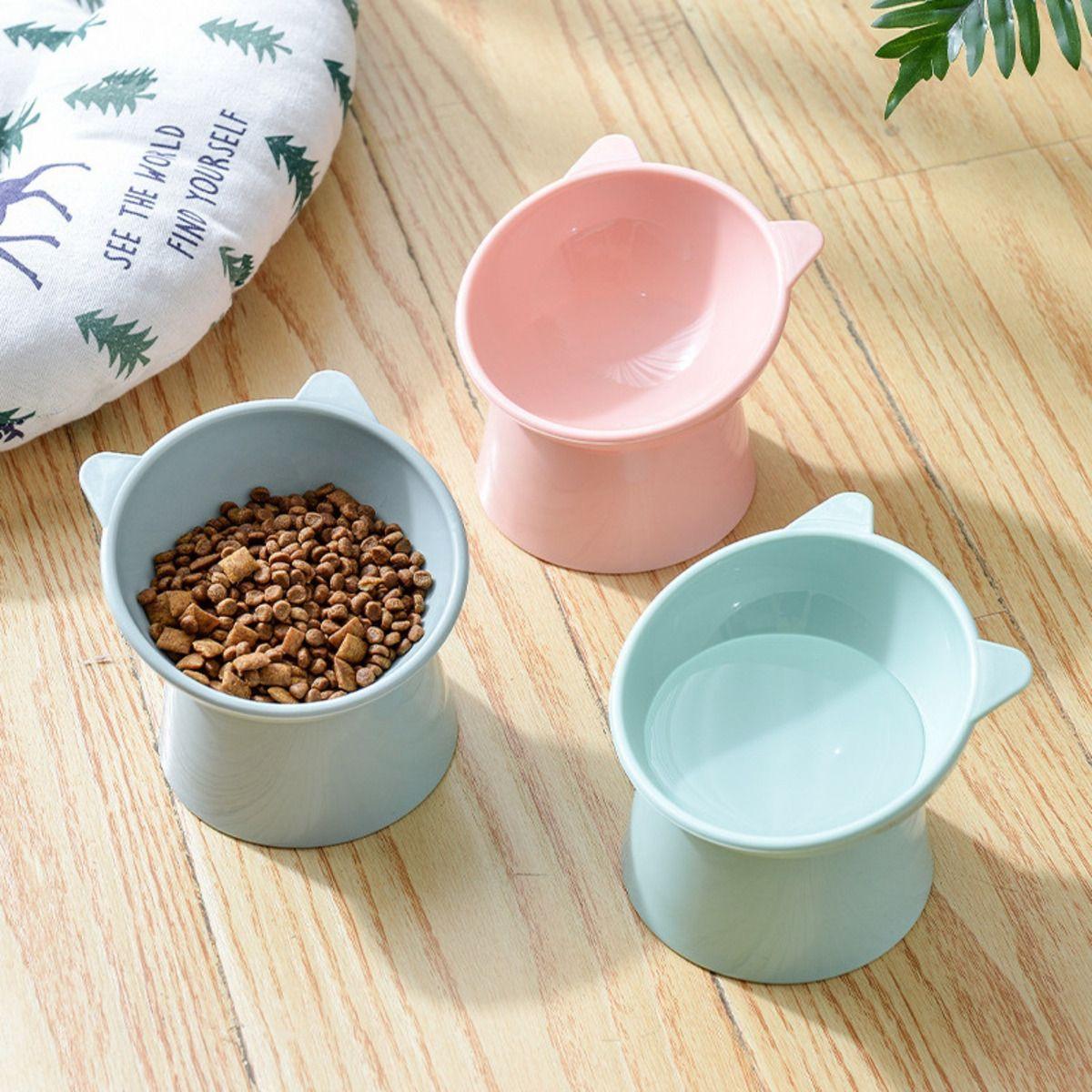Plato Comedero Elevado Inclinado Para Gatos Y Perros Norplat-2