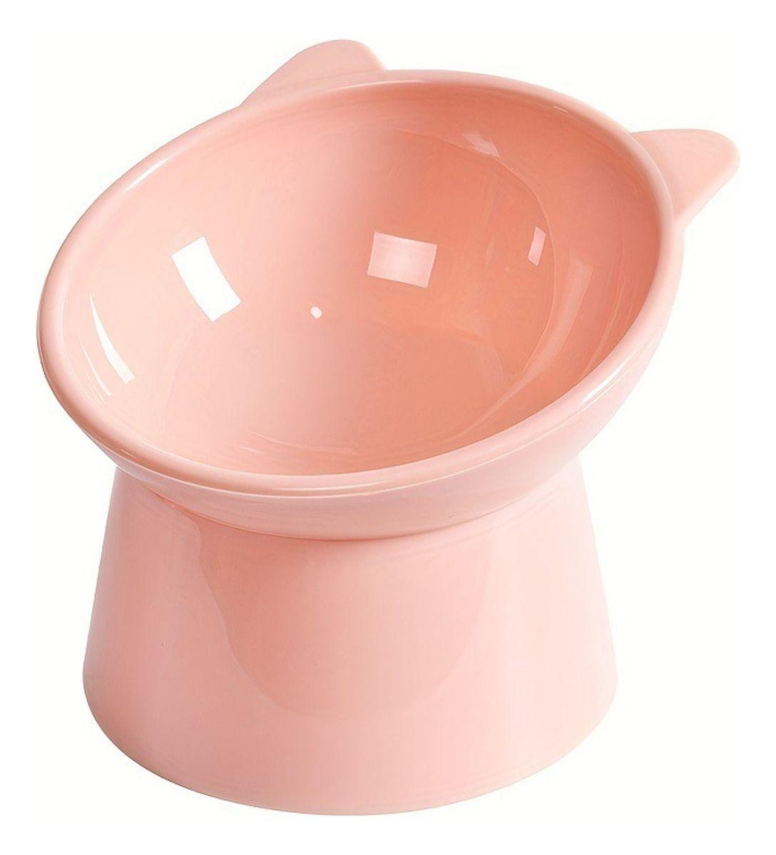 Plato Comedero Elevado Inclinado Para Gatos Y Perros Norplat-0