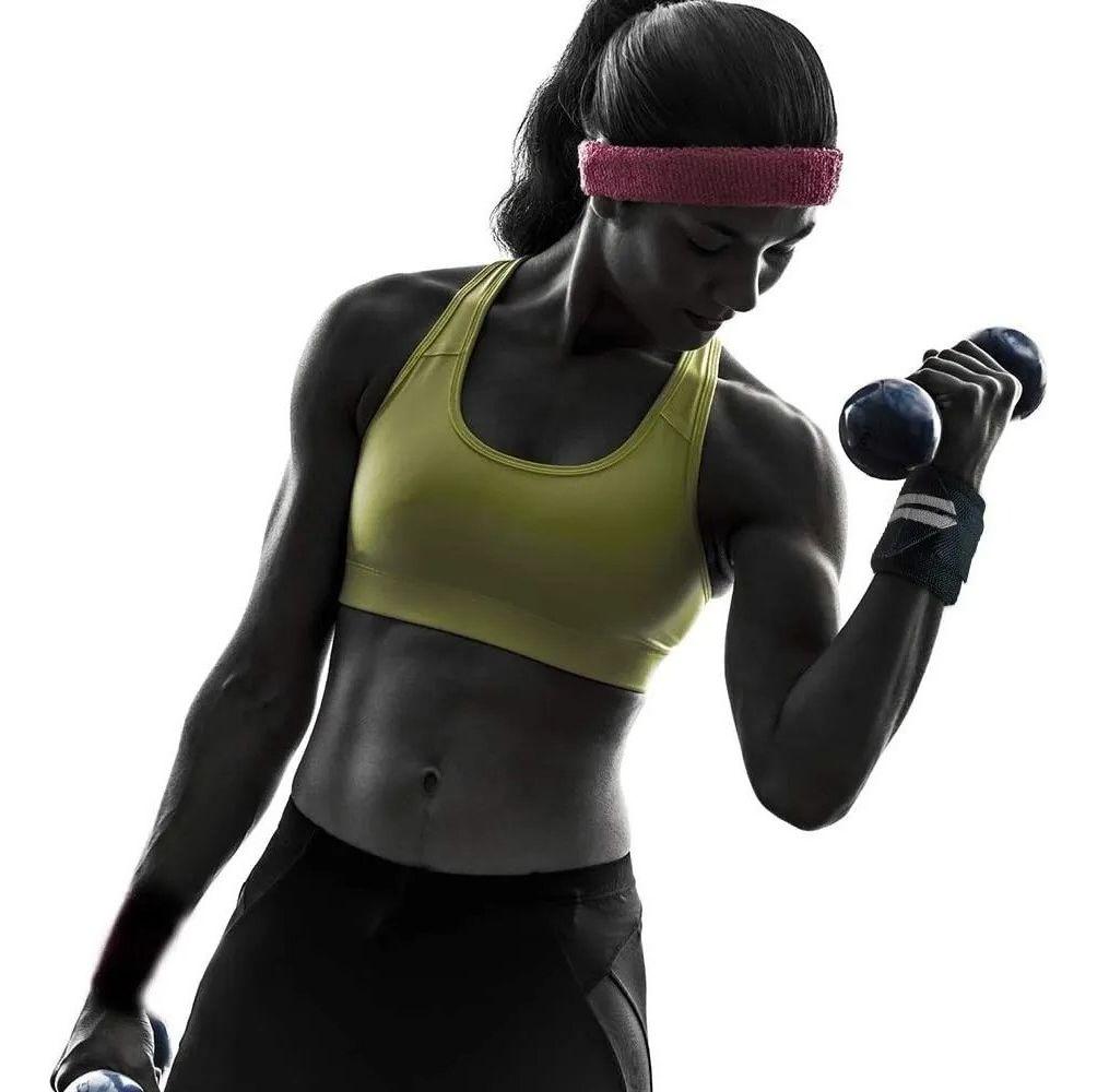 Par Muñequeras Crossfit Fitness Gym Elasticada Norplat-6