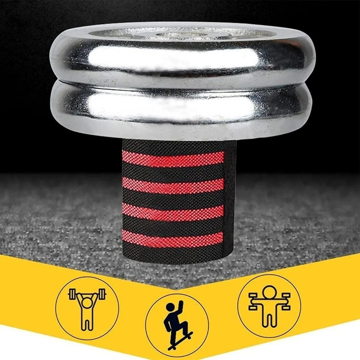 Par Muñequeras Crossfit Fitness Gym Elasticada Norplat-7