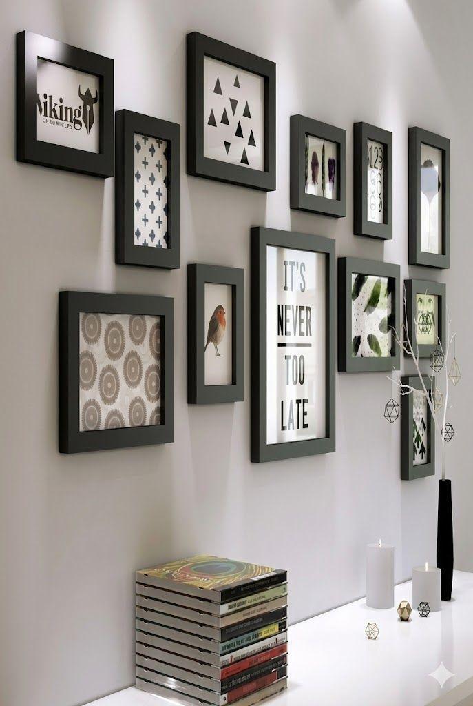 Set 12 Marcos Fotos Decorativo Pared Portaretrato - Norplat-0