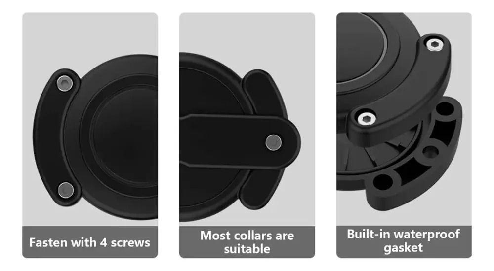 Soporte Collar Mascotas Para Airtag Impermeable Norplat-2