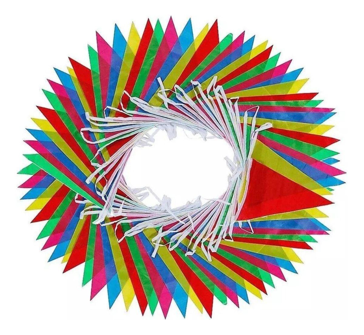 Banderines X130 Guirnaldas 80 Mt Evento, Bautizo, Matrimonio - Norplat-0