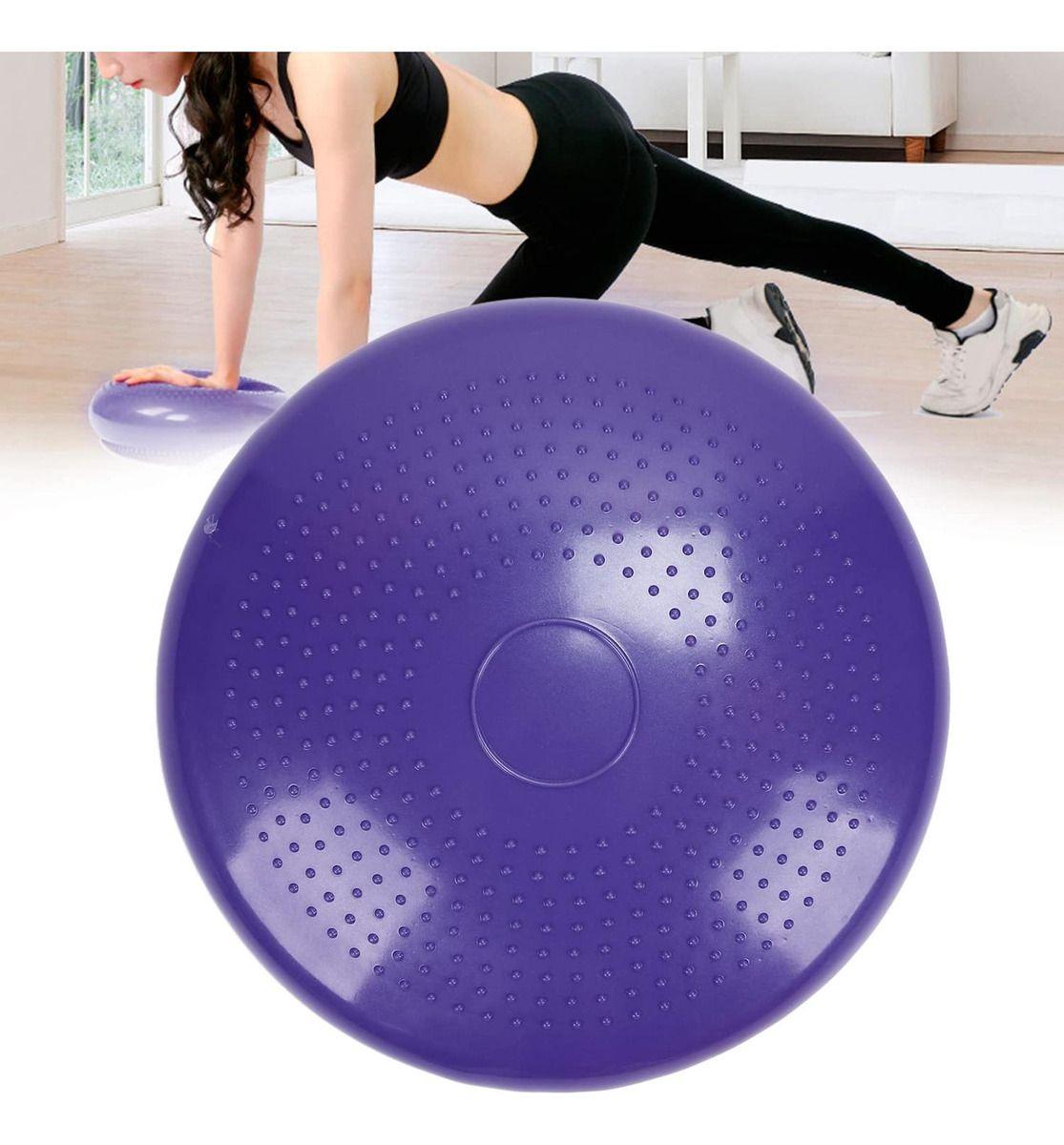 Disco De Balance Y Equilibrio Mini Bosu Erizo Yoga - Norplat-2