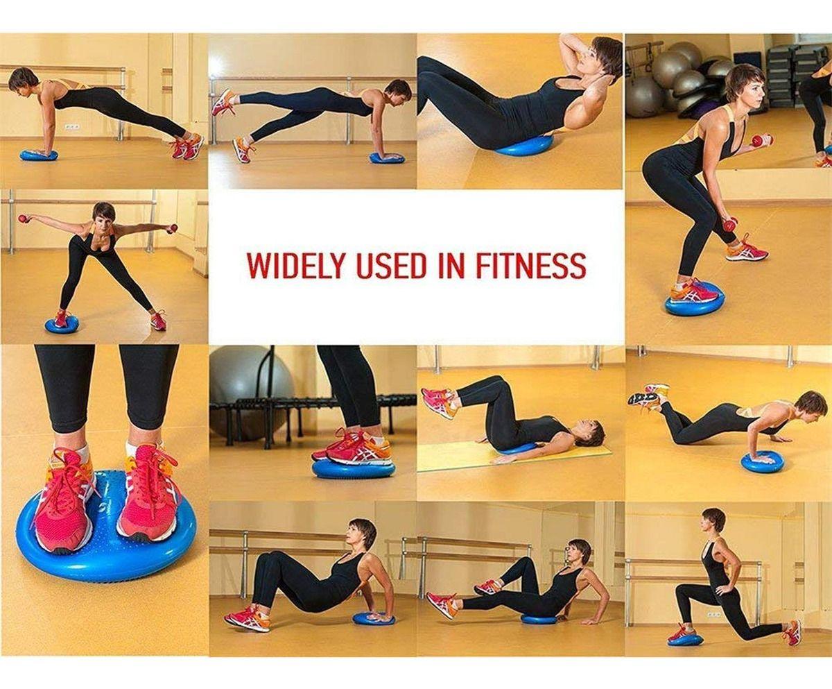 Disco De Balance Y Equilibrio Mini Bosu Erizo Yoga - Norplat-4