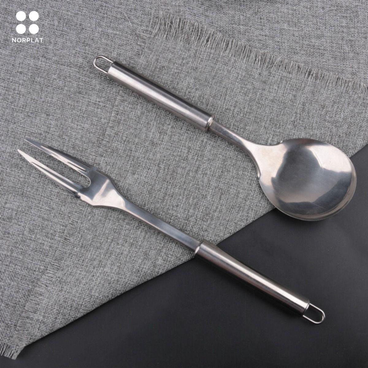 Set 6 Utensilios De Cocina Acero Inoxidable Premium - Norplat-3