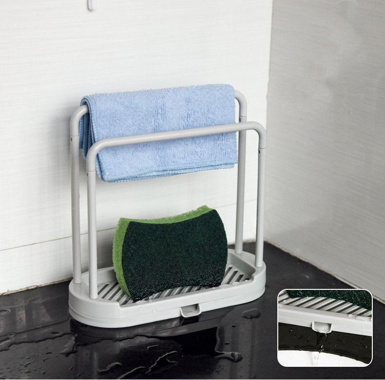Rack Organizador De Esponja Y Paño De Cocina - Norplat-1