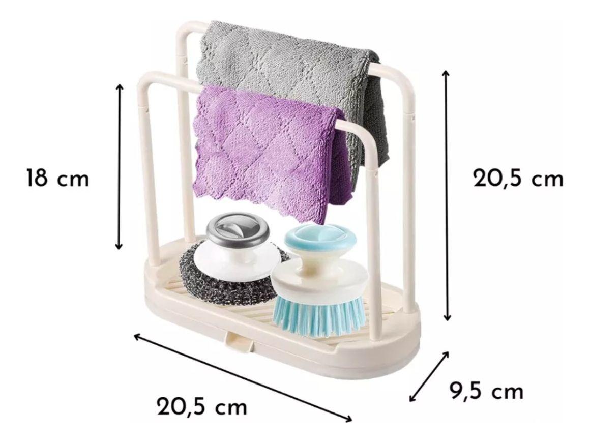 Rack Organizador De Esponja Y Paño De Cocina - Norplat-4