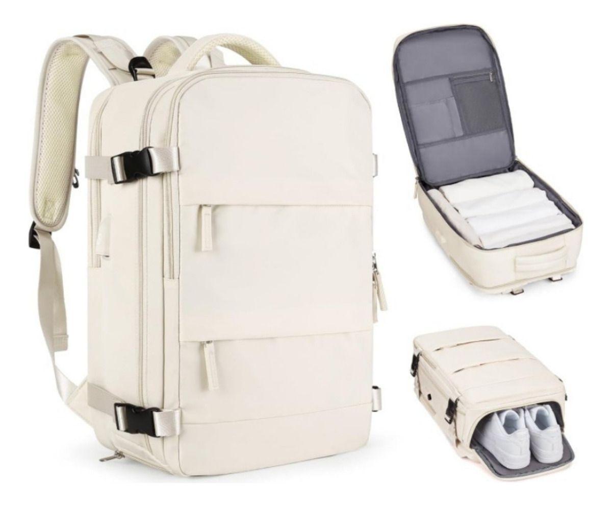 Mochila Notebook Viaje Ligera Vuelo Cabina Mano - Norplat-1