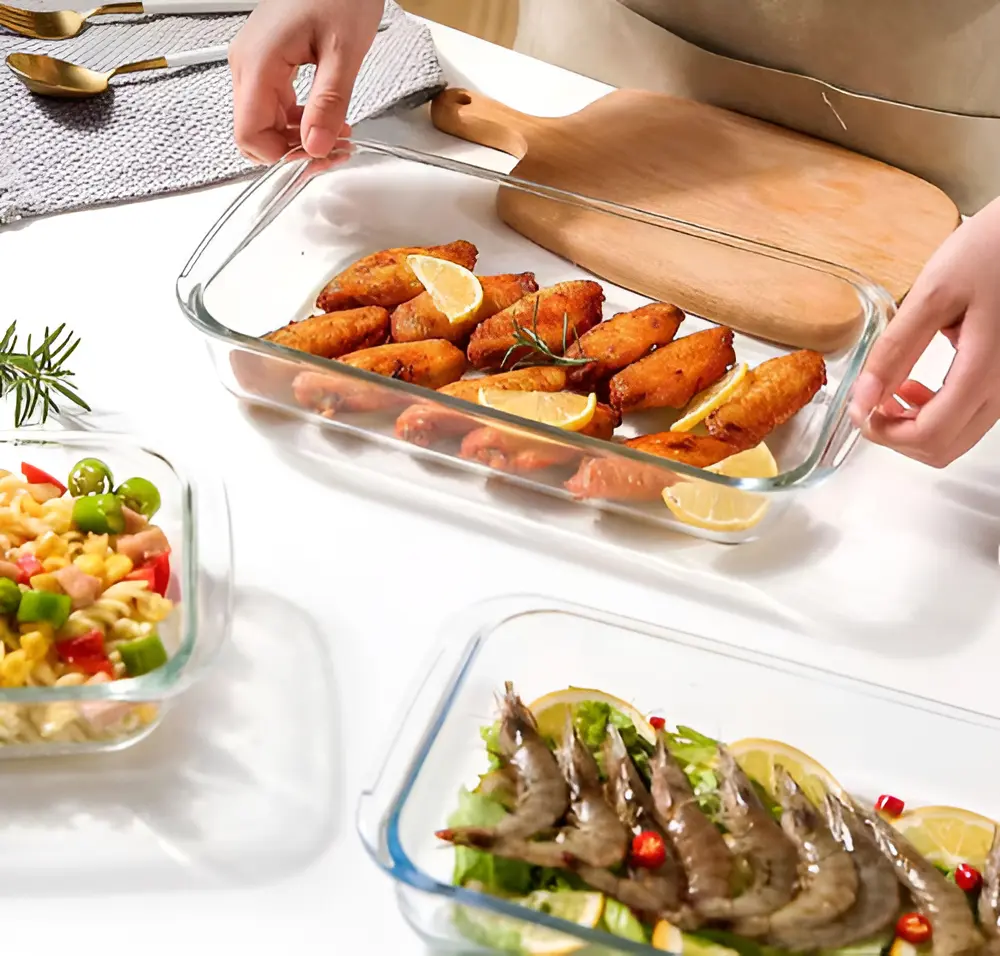 Pack De 2 Fuentes Rectangulares Pequeño Y Mediano - Norplat-5
