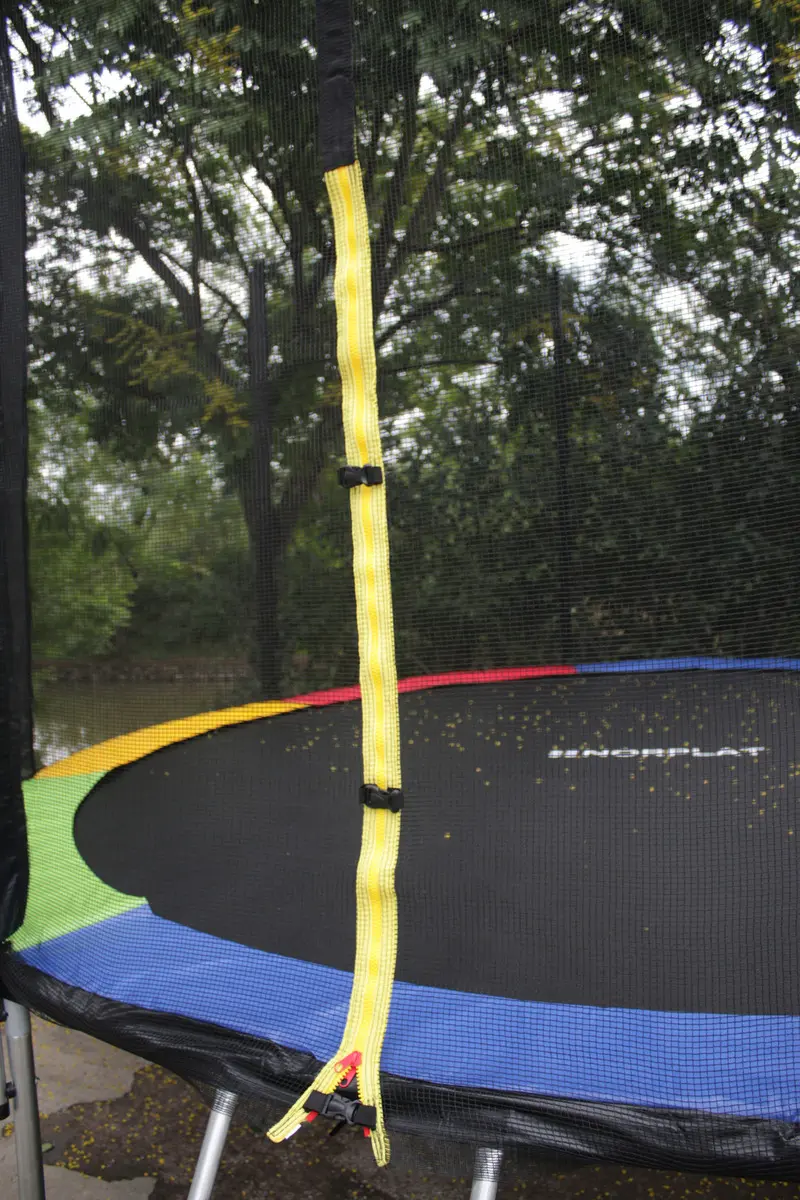 Cama Elástica Norplat Para Niños 12pies 3.66mt Con Escalera Negro Multicolor-7